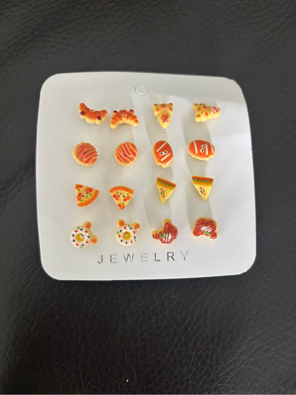 Fast Food Themed Stud Earring Set - Picture 4 of 6